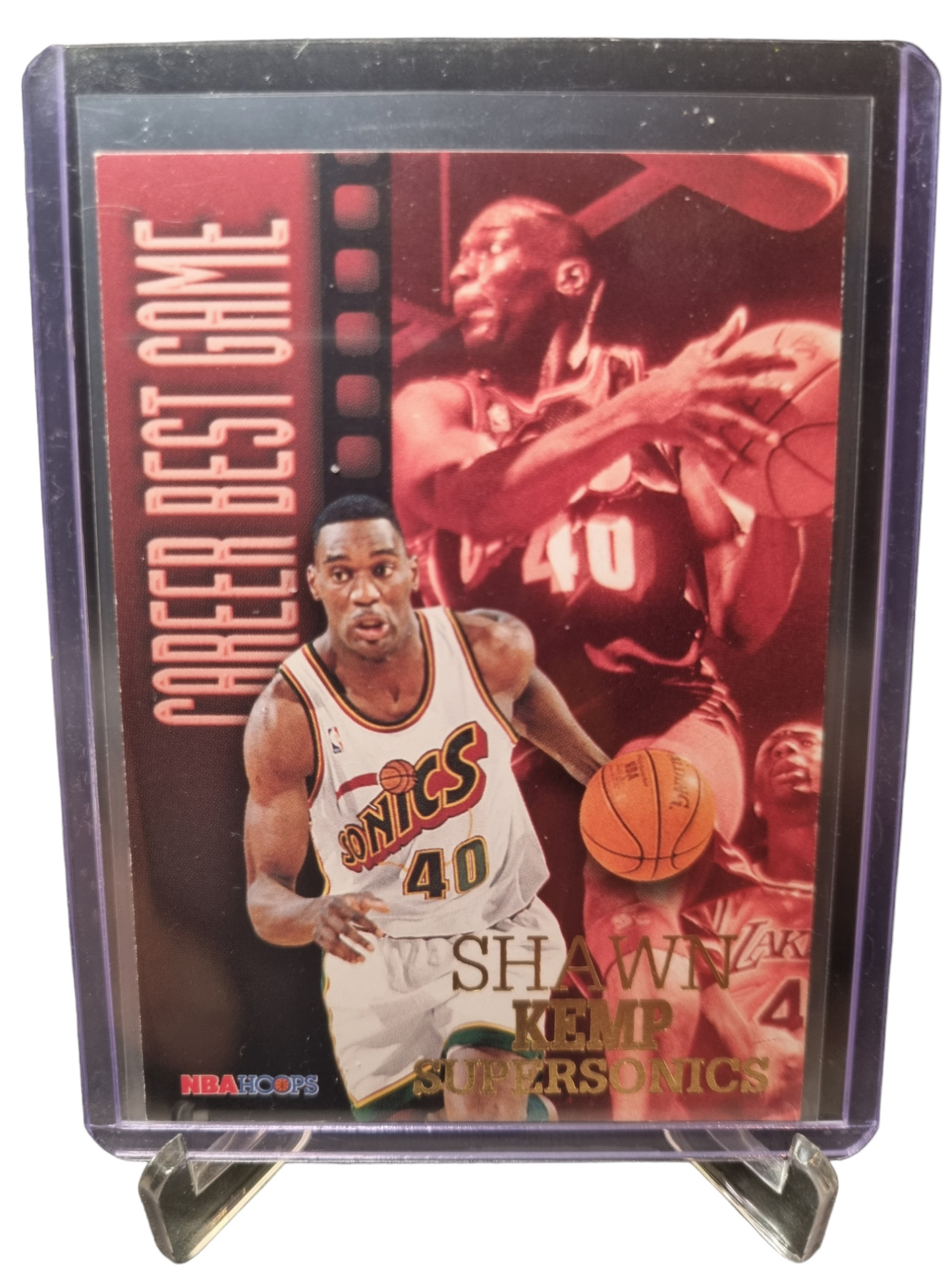 1997 Hoops #336 Shawn Kemp Career Best Game