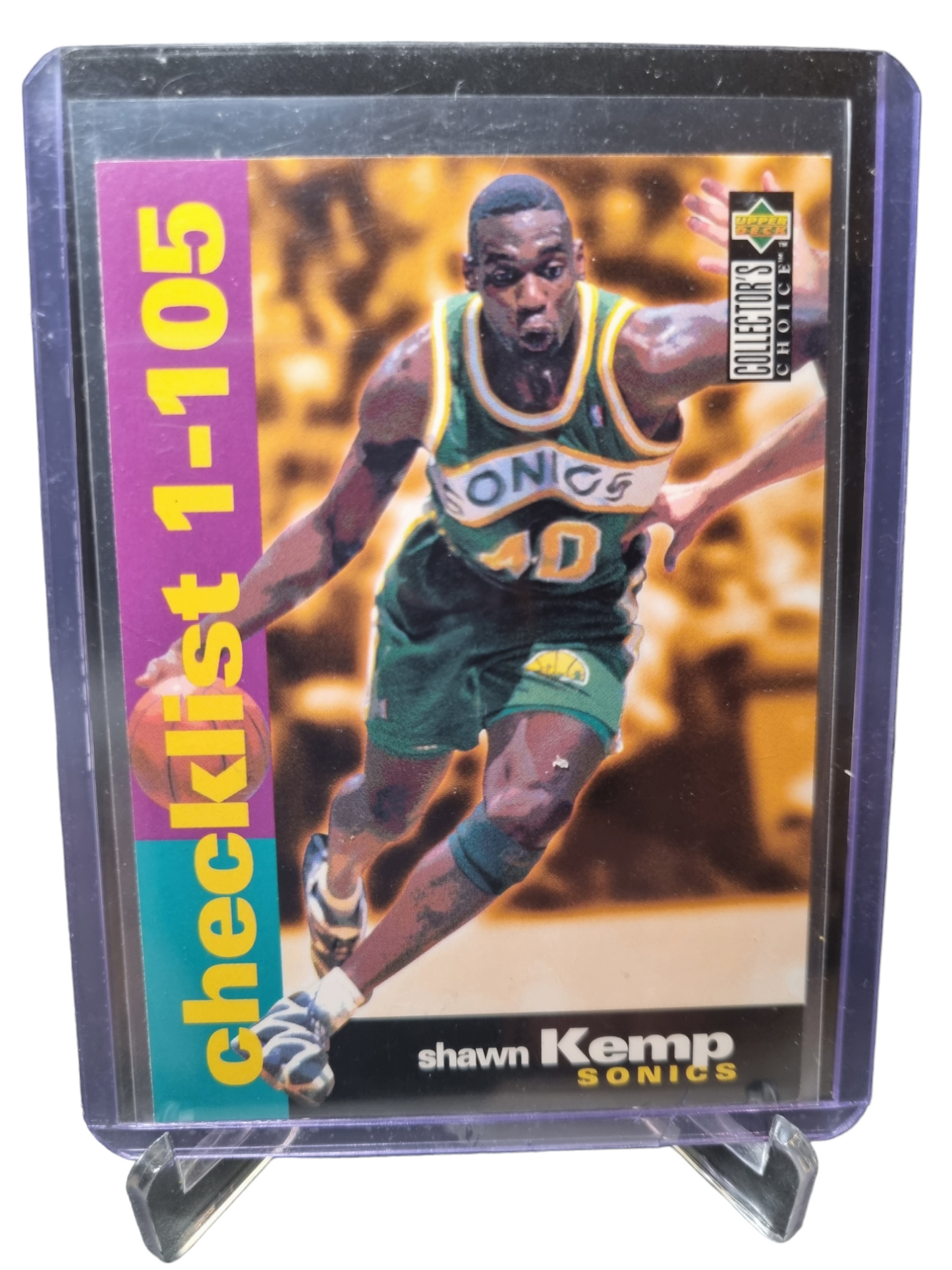 1995 Upper Deck #209 Shawn Kemp Checklist