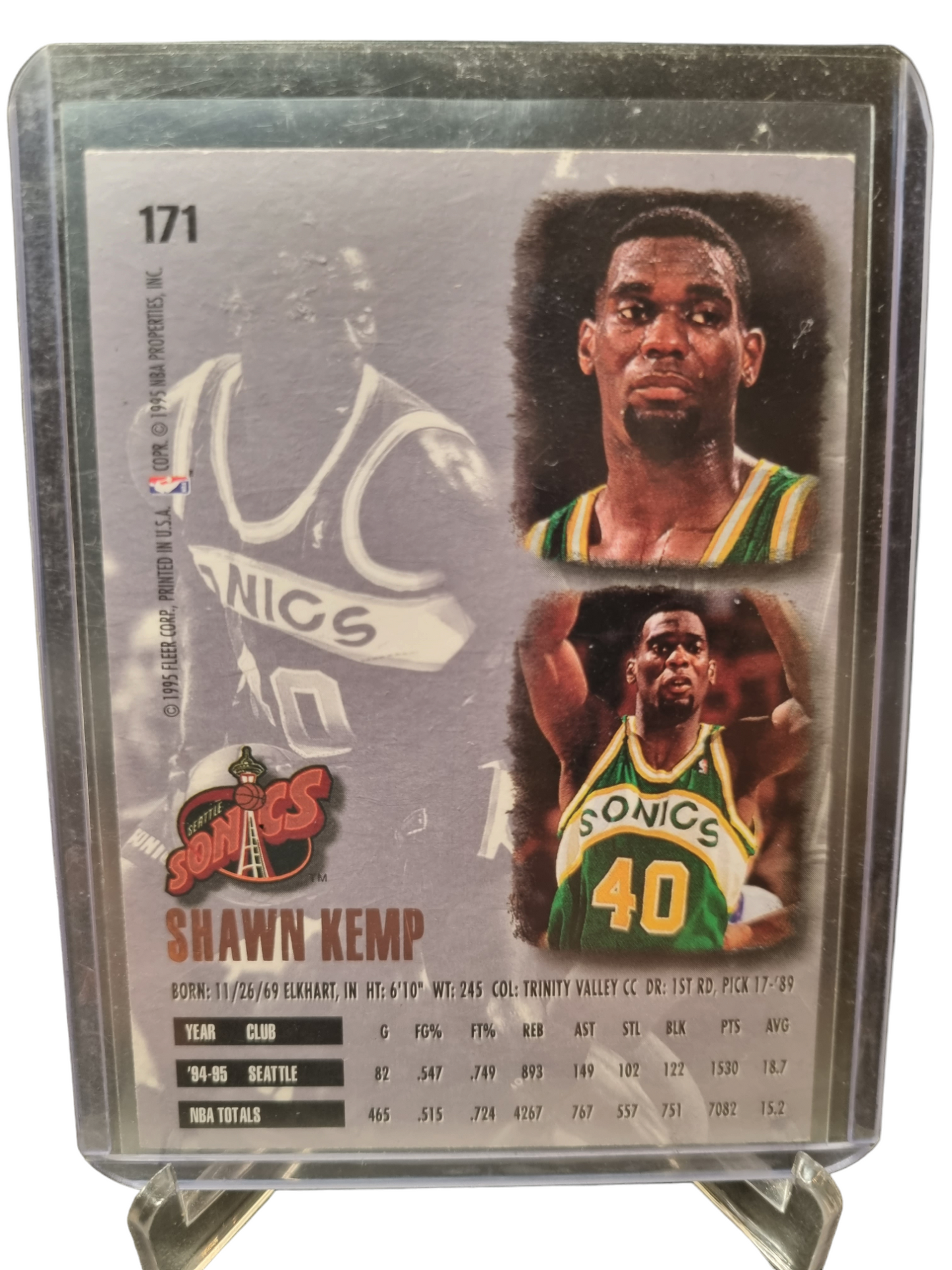 1993-94 Fleer Ultra #171 Shawn Kemp