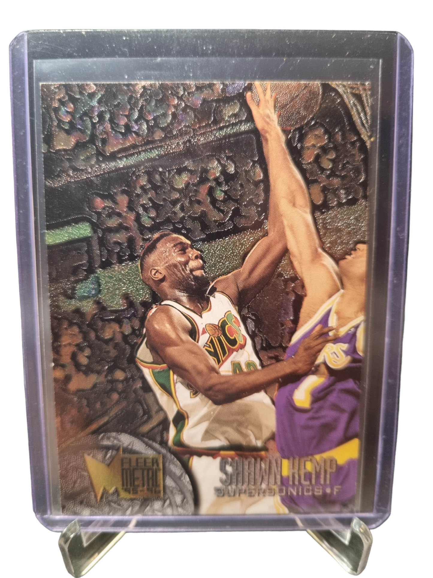 1995-96 Fleer Metal #192 Shawn Kemp