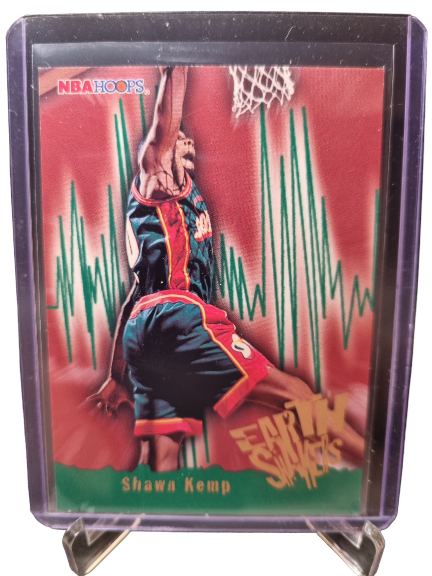 1996 Hoops #371 Shawn Kemp Earth Shakers