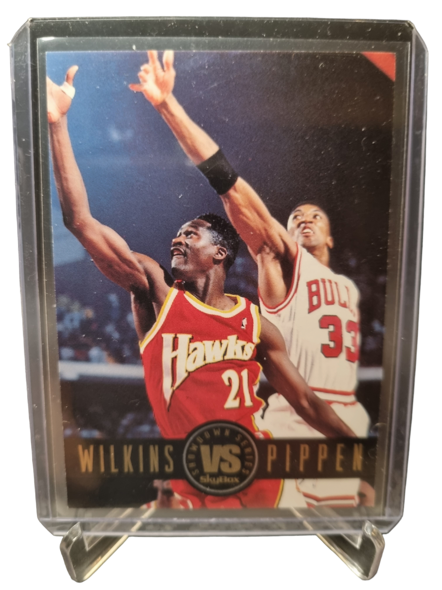 1994 Skybox #SS9 Scottie Pippen vs Dominique Wilkins