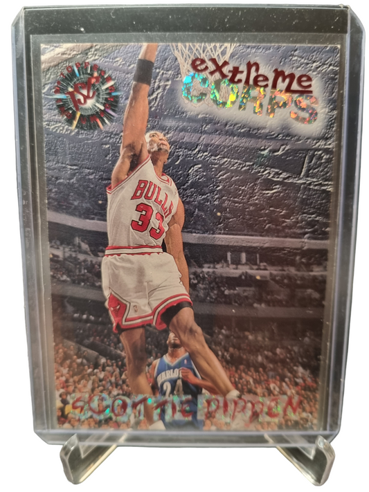 1995 Topps Stadium Club #104 Scottie Pippen Extreme Corps