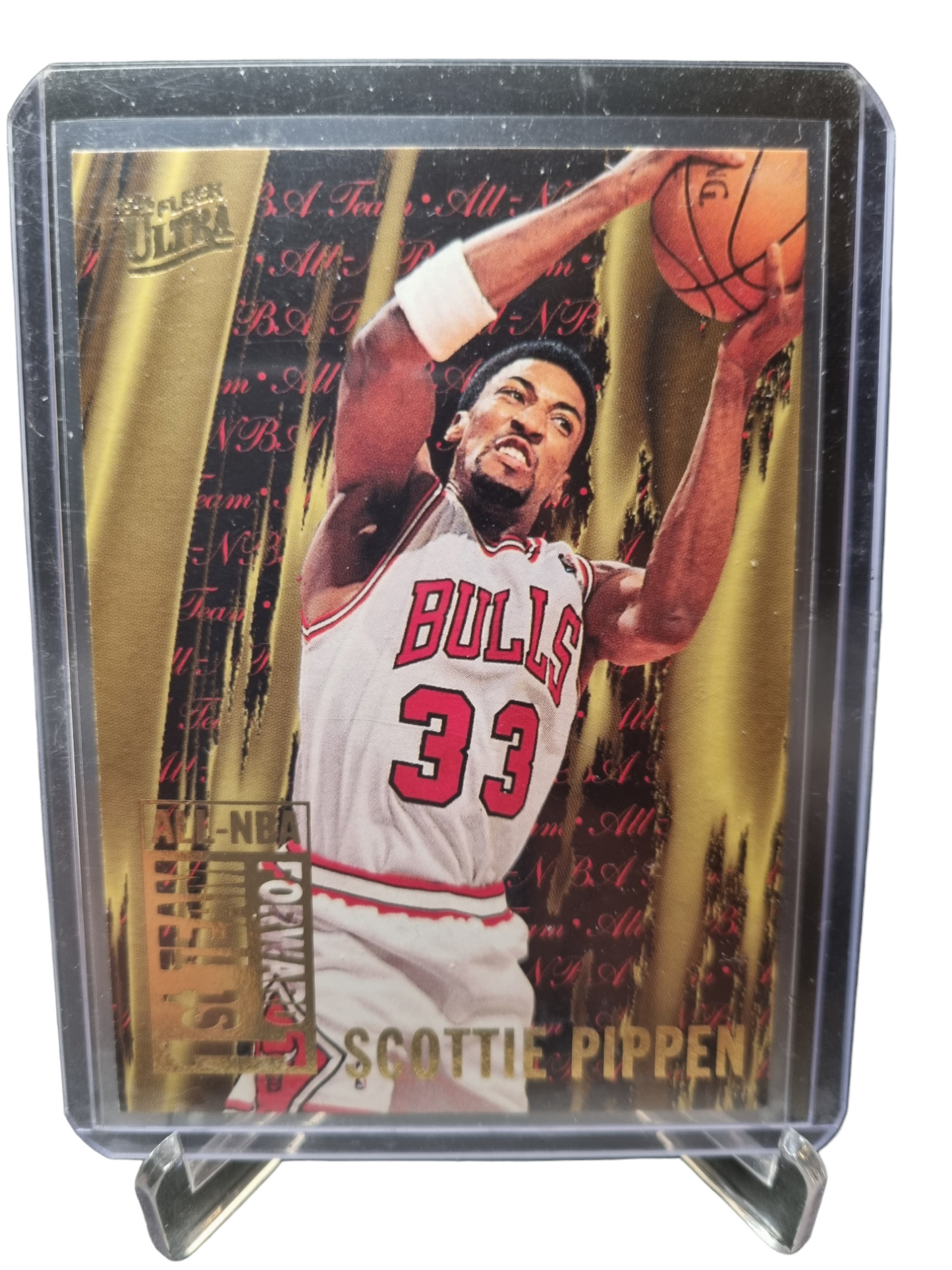 1995-96 Fleer Ultra #3 of 15 Scottie Pippen All NBA First Team