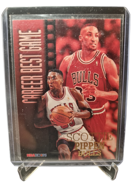 1997 Hoops #341 Scottie Pippen Career Best Game