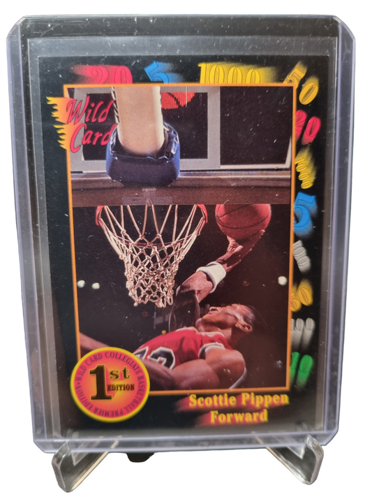 1992 Collegiate #83 Scottie Pippen Wild Card