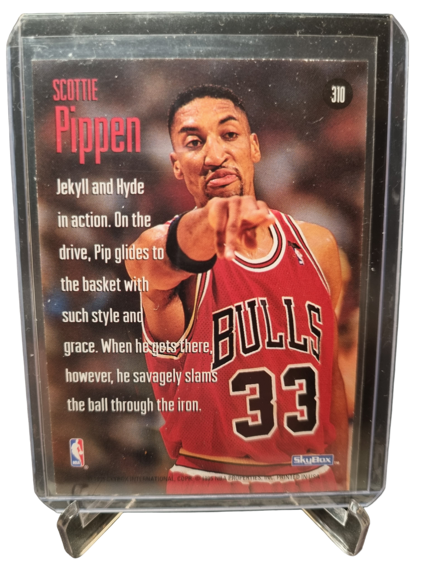 1995 Skybox #310 Scottie Pippen Sky Slams