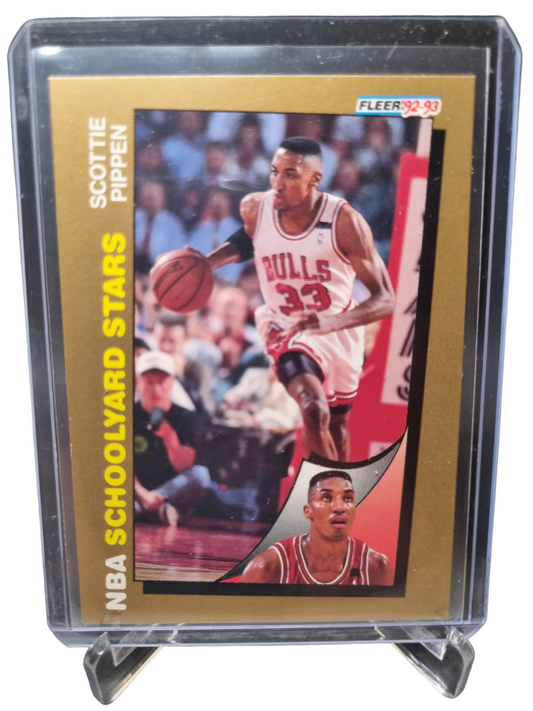 1992-93 Fleer #School Yard Stars Scottie Pippen