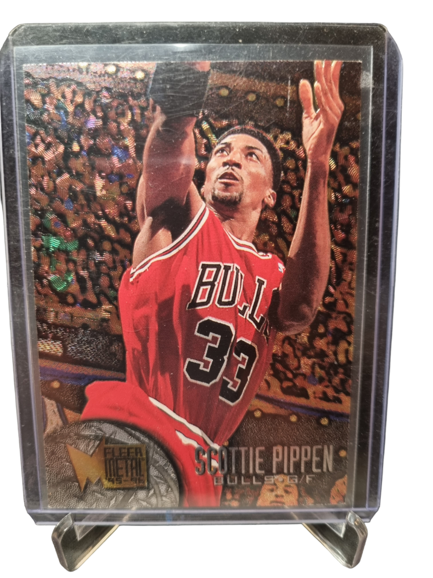 1995-96 Fleer Metal #15 Scottie Pippen