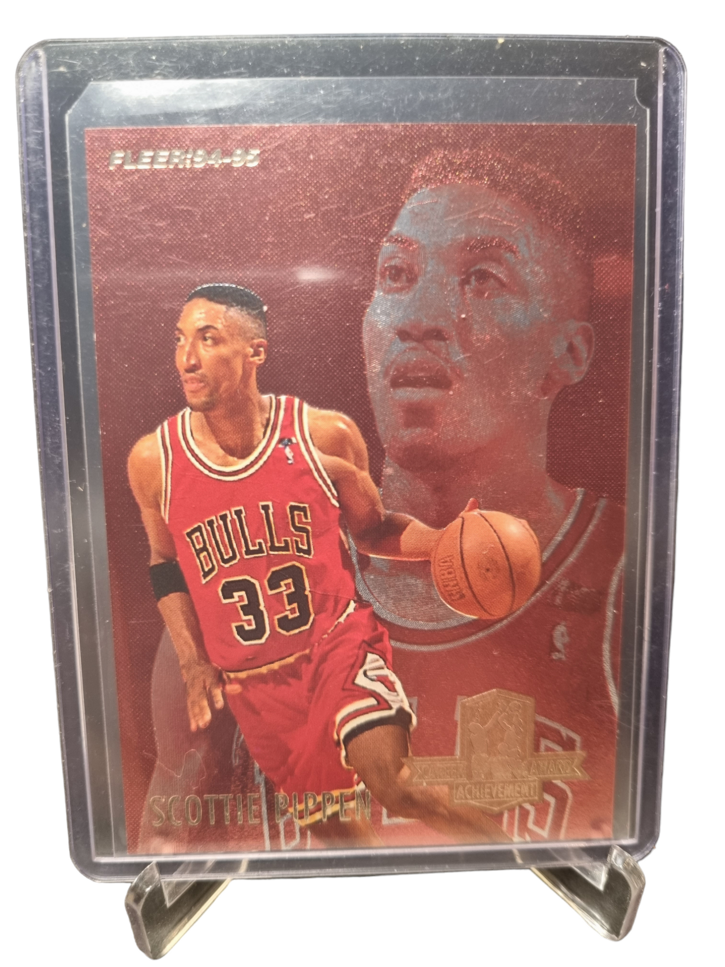 1994-95 Fleer #5 of 6 Scottie Pippen Career Achievement Award