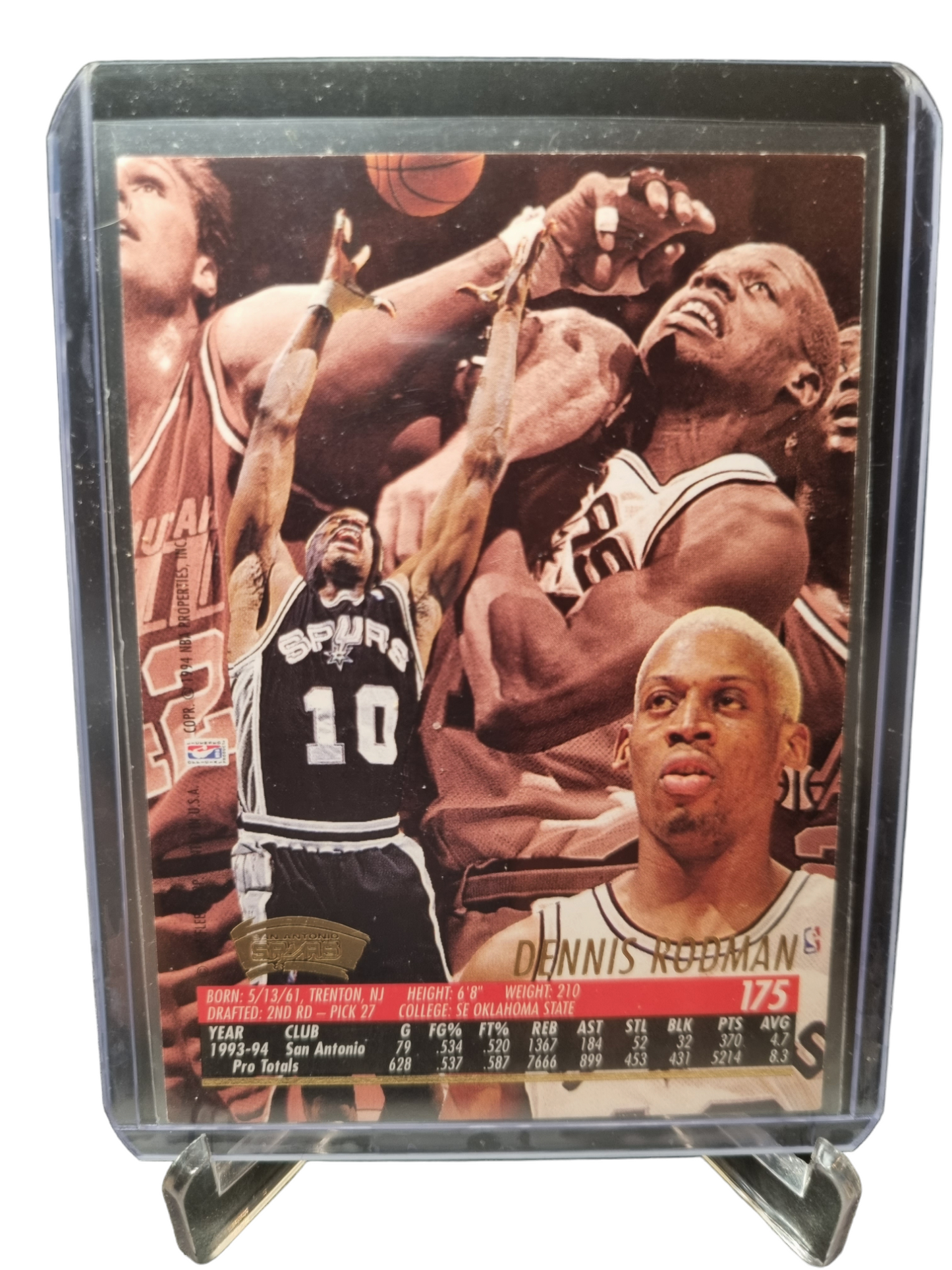 1994-95 Fleer Ultra #175 Dennis Rodman