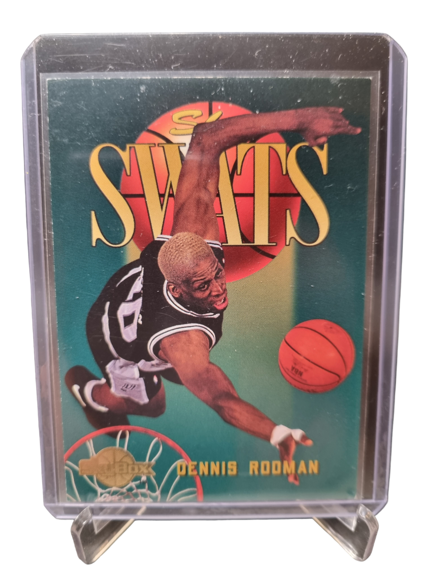 1995 Skybox #336 Dennis Rodman Sky Swats