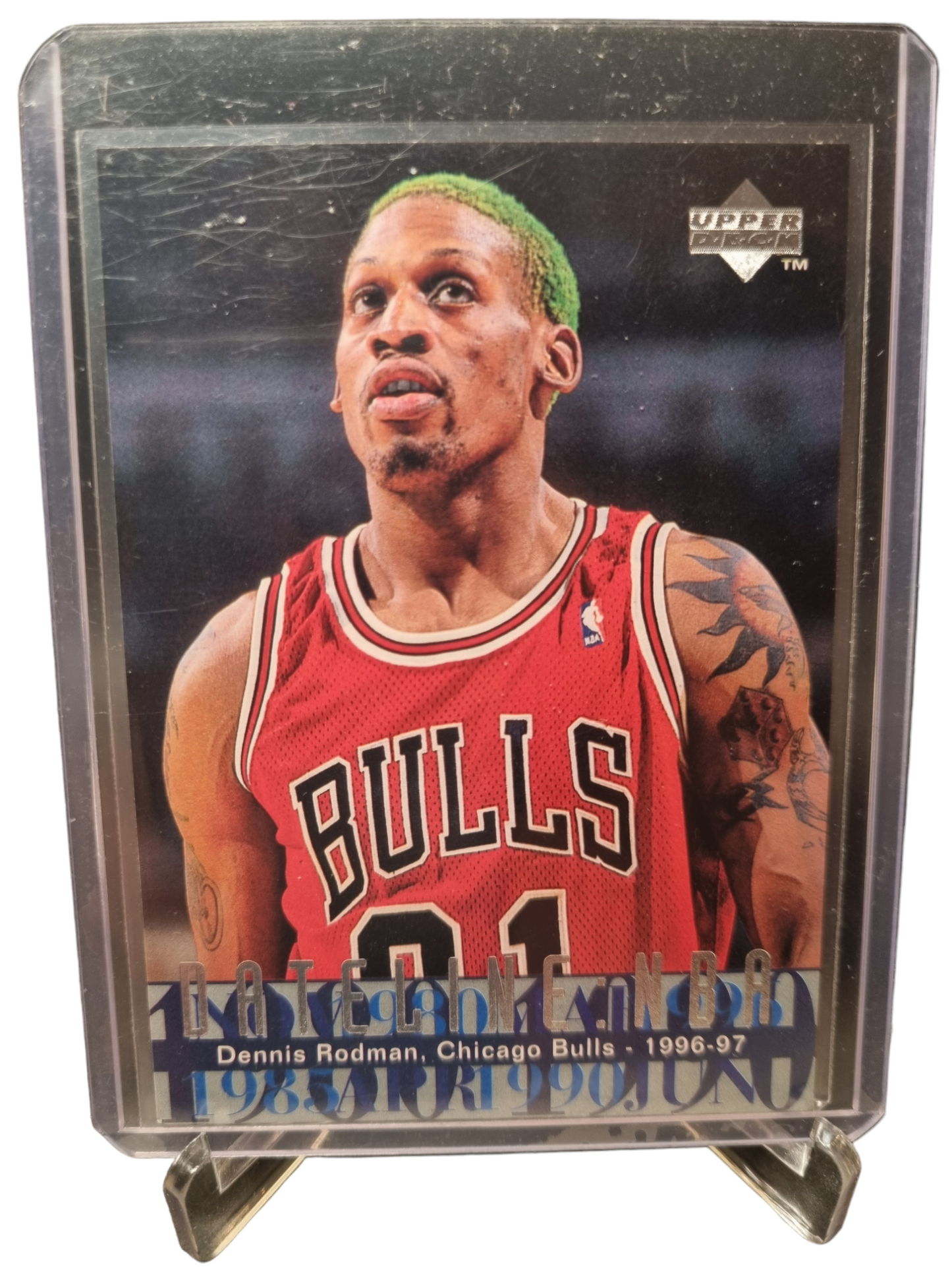 1997 Upper Deck #323 Dennis Rodman Dateline NBA