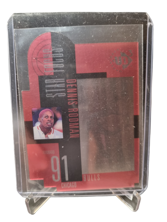 1997 Upper Deck #31 Dennis Rodman Star Focus Die Cut Hologram