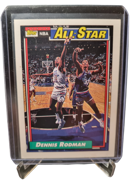 1992 Topps #117 Dennis Rodman NBA All-Star