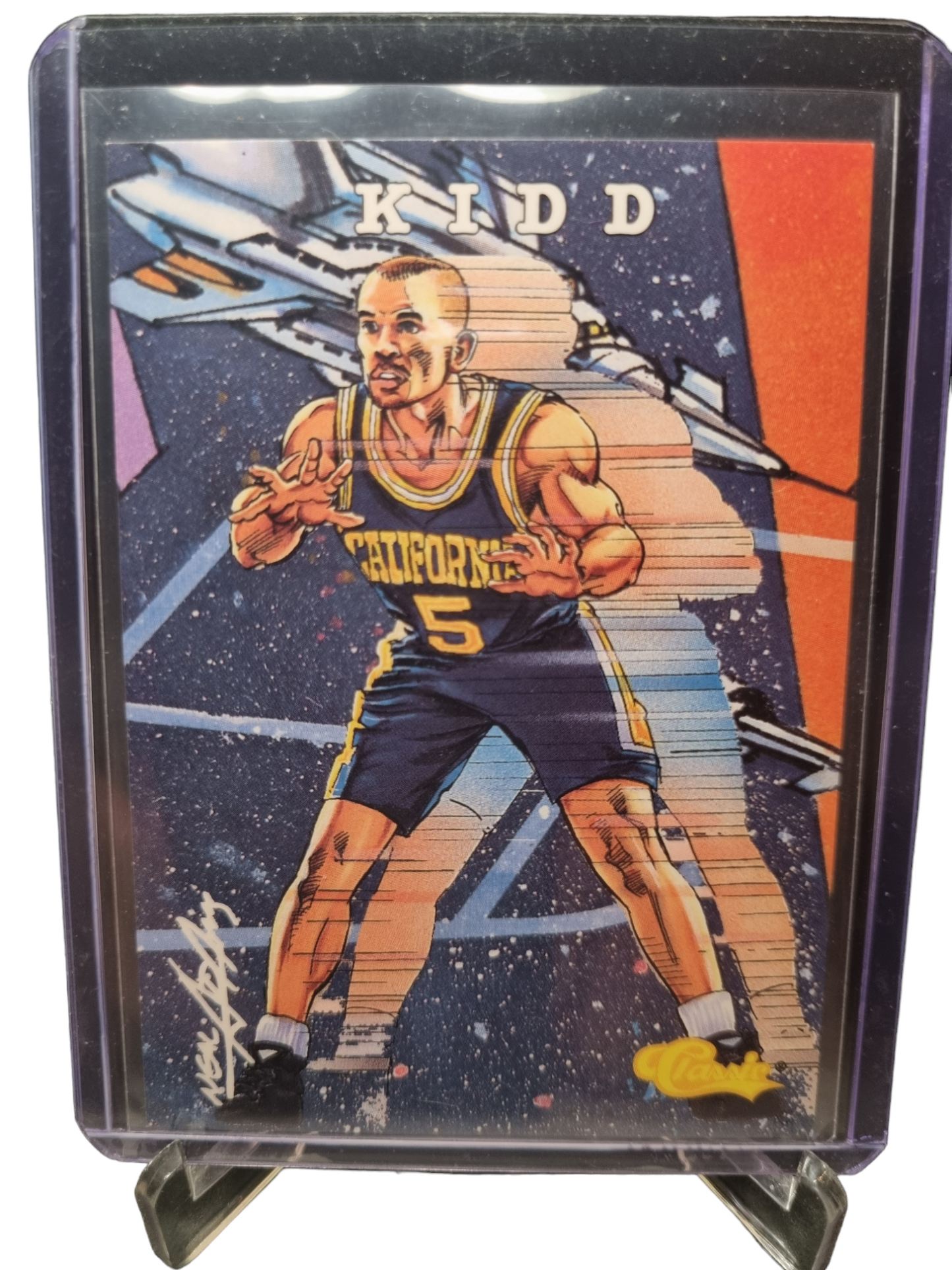 1994 Classic #102 Jason Kidd Rookie Card Illustration Card