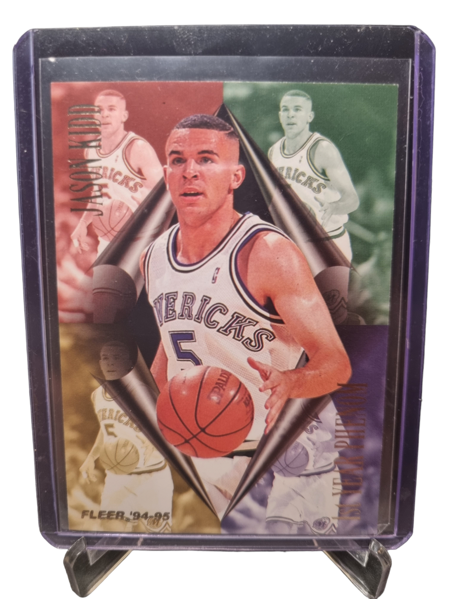 1994-95 Fleer #2 of 10 Jason Kidd Rookie Card 1st Year Phenom