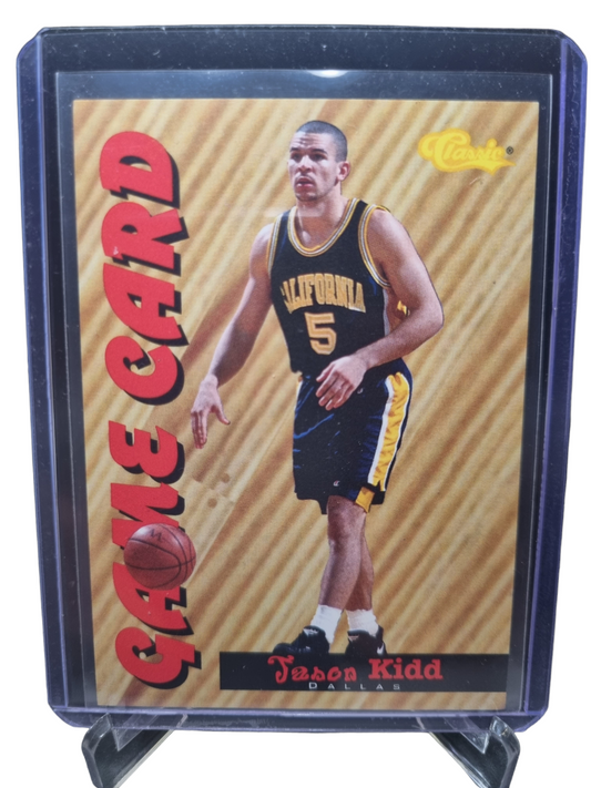 1994 Classic #2 Jason Kidd Rookie Card Game Card