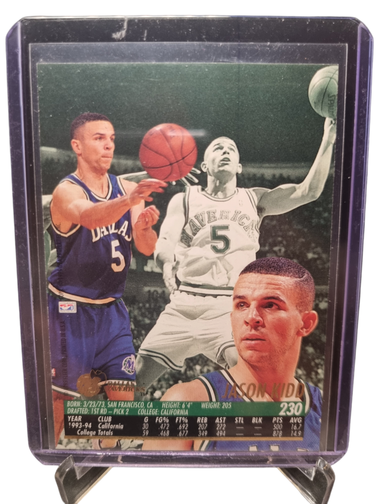 1994-95 Fleer Ultra #230 Jason Kidd Rookie Card