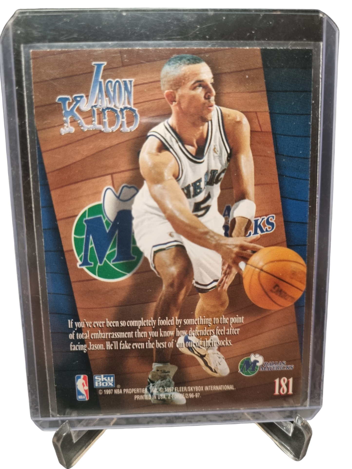 1997 Skybox #181 Jason Kidd Zupermen