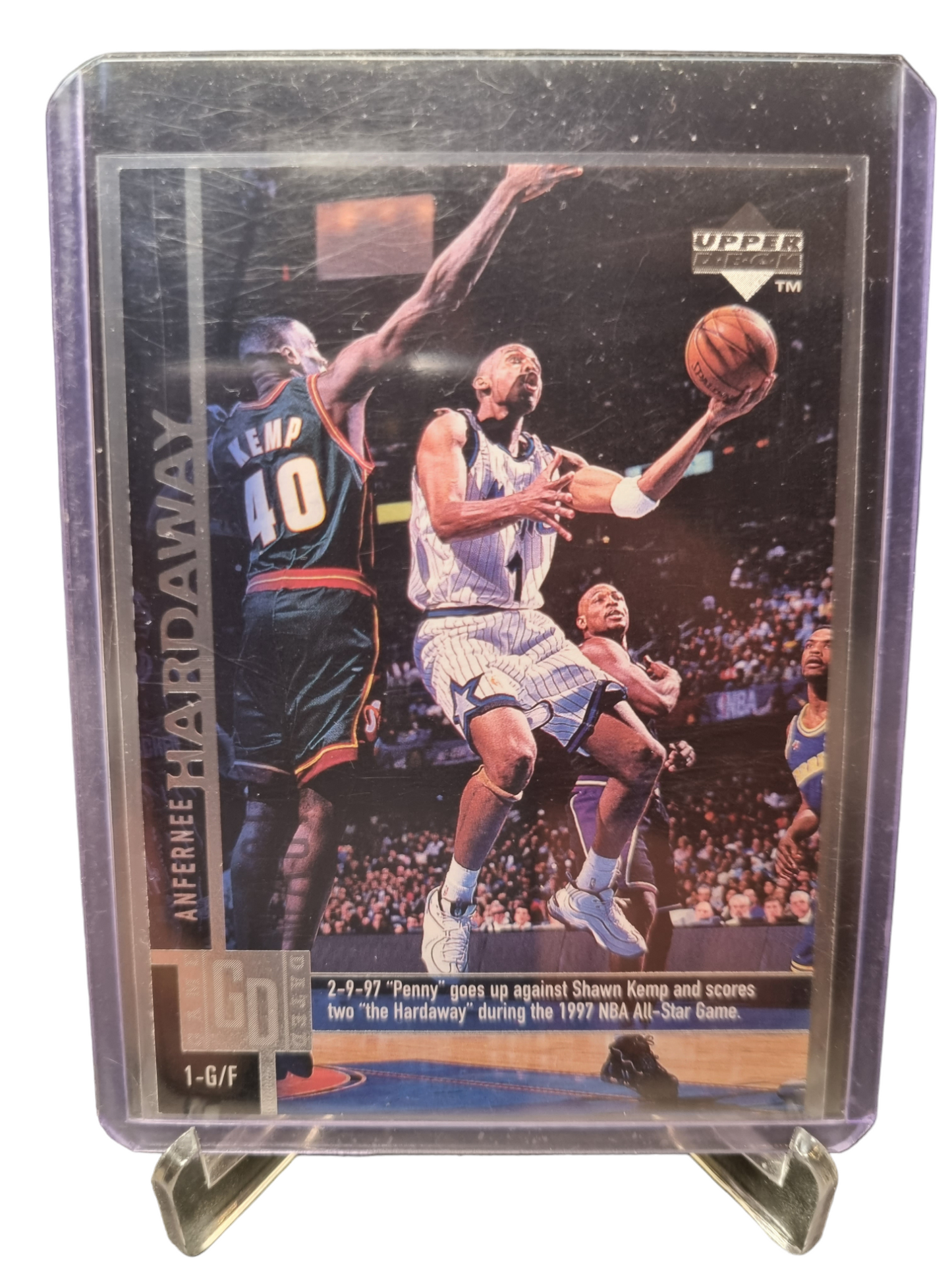 1997 Upper Deck #88 Anfernee Hardaway Game Dated