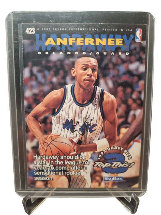 1995 Skybox #423 Anfernee Hardaway/Grant Hill Rookie Card Top This Draft Picks