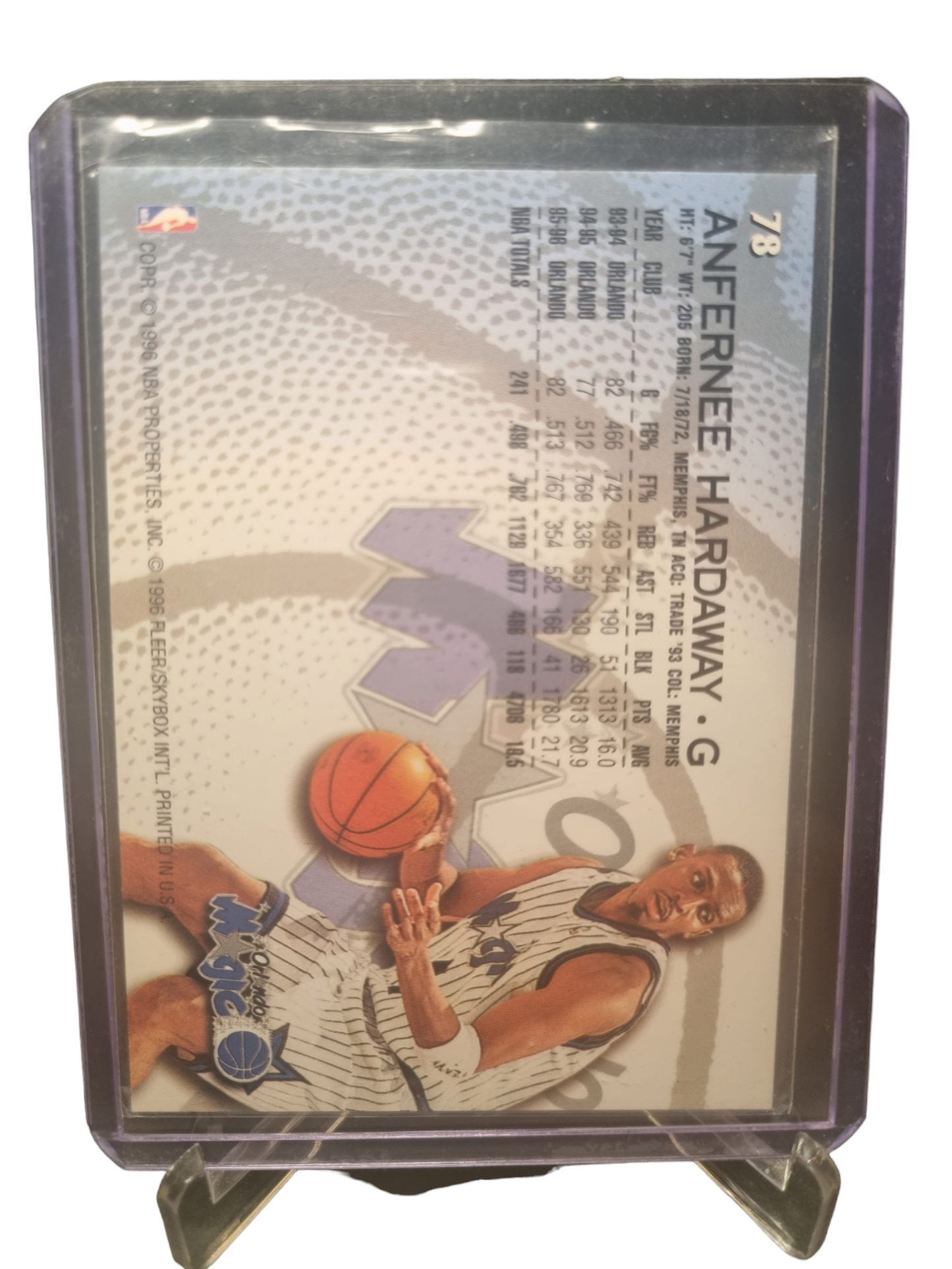 1996-97 Fleer #78 Anfernee Hardaway