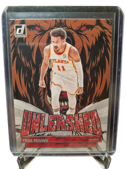 2022-23 Panini Donruss #6 Trae Young Unleashed