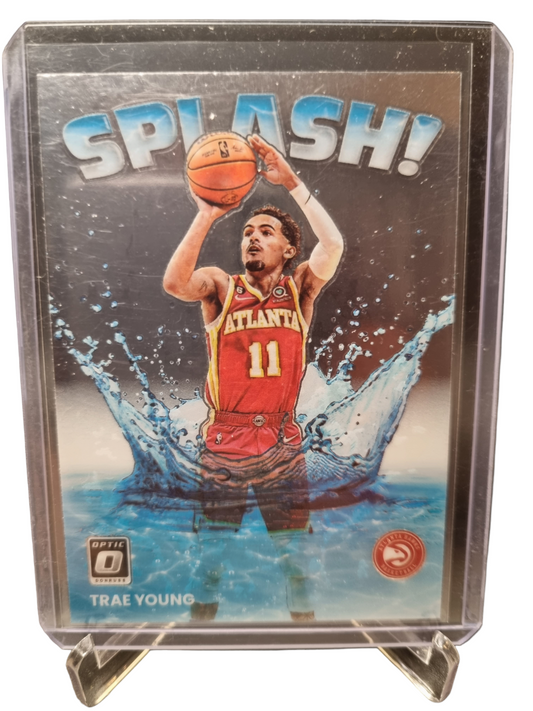 2022-23 Panini Donruss Optic #9 Trae Young Splash