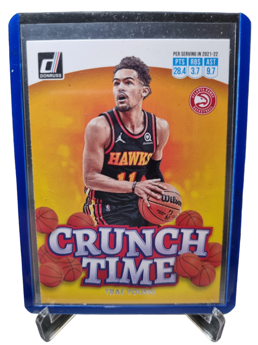 2022-23 Panini Donruss #2 Trae Young Crunch Time