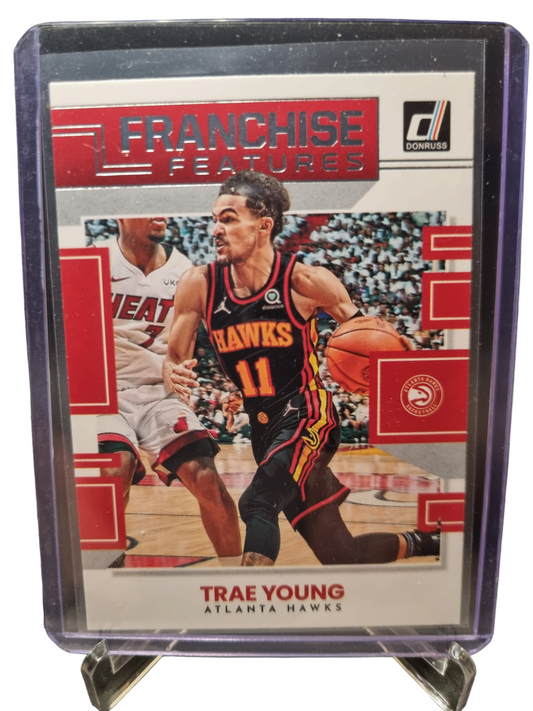 2022-23 Panini Donruss #11 Trae Young Franchise Features
