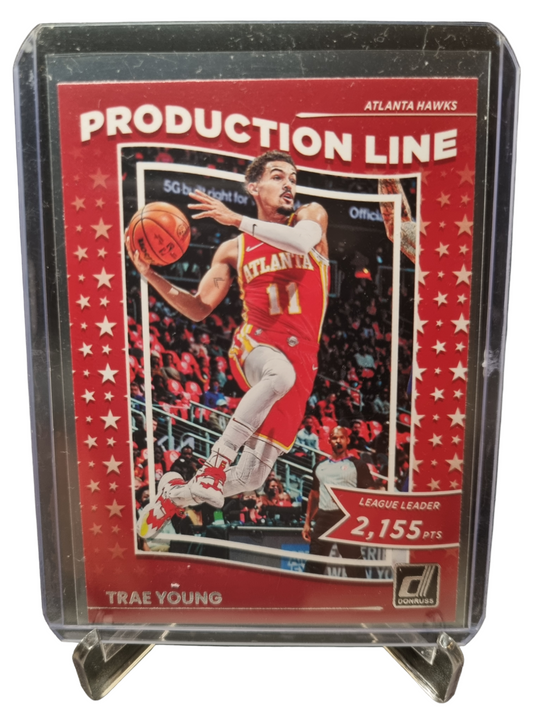 2022-23 Panini Donruss #3 Trae Young Production Line