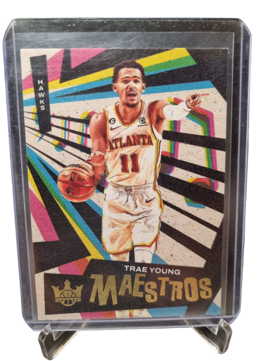2022-23 Panini Court Kings #30 Trae Young Maestros