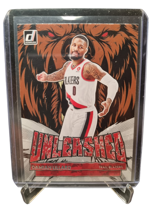 2022-23 Panini Donruss #5 Damian Lillard Unleashed