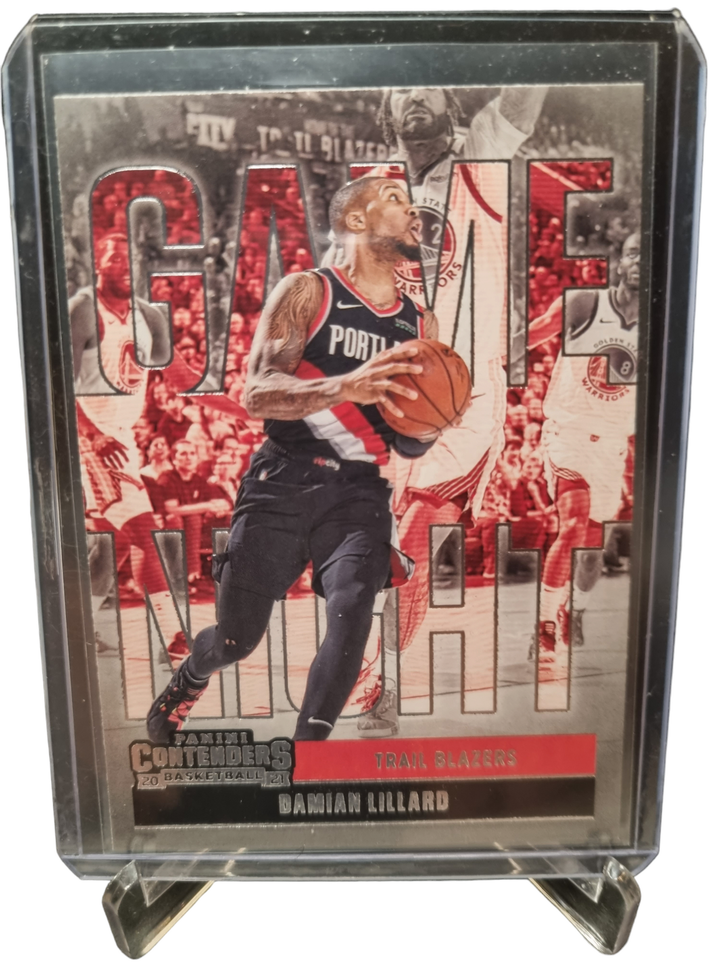 2020-21 Panini Contenders #2 Damian Lillard Game Night Ticket