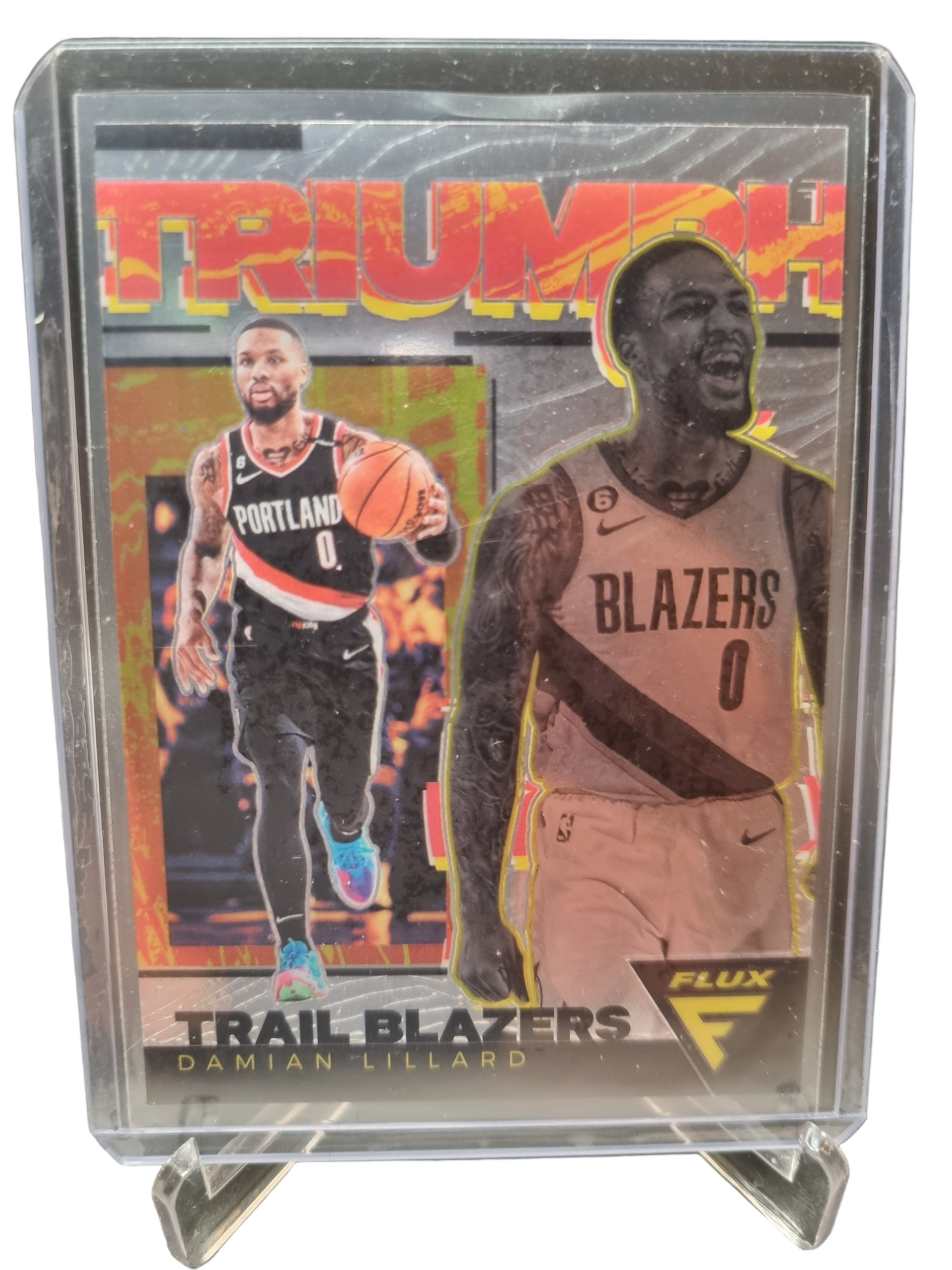 2022-23 Panini Flux #3 Damian Lillard Triumph