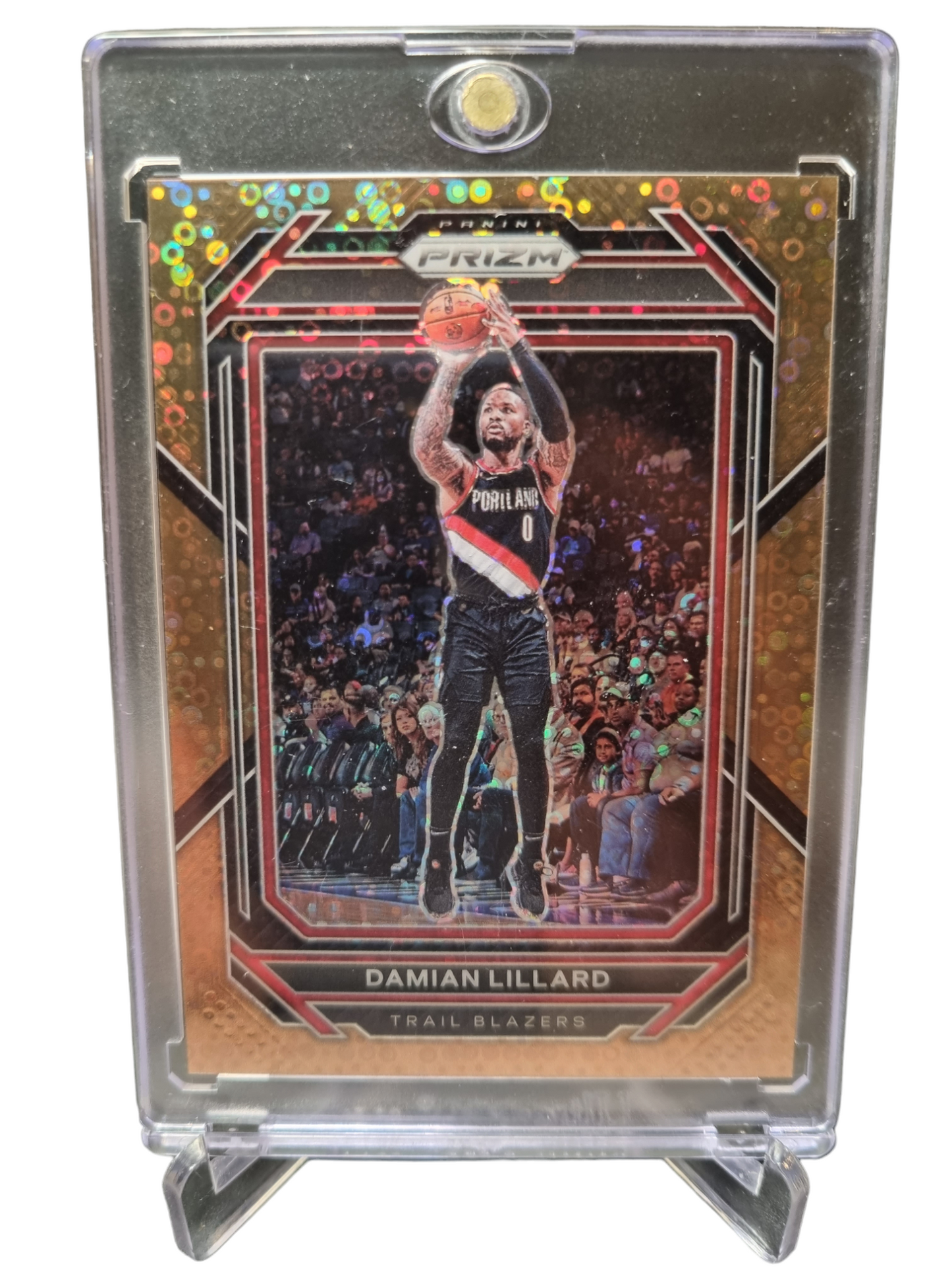 2022-23 Panini Prizm #62 Damian Lillard Fast Break Disco 16/20