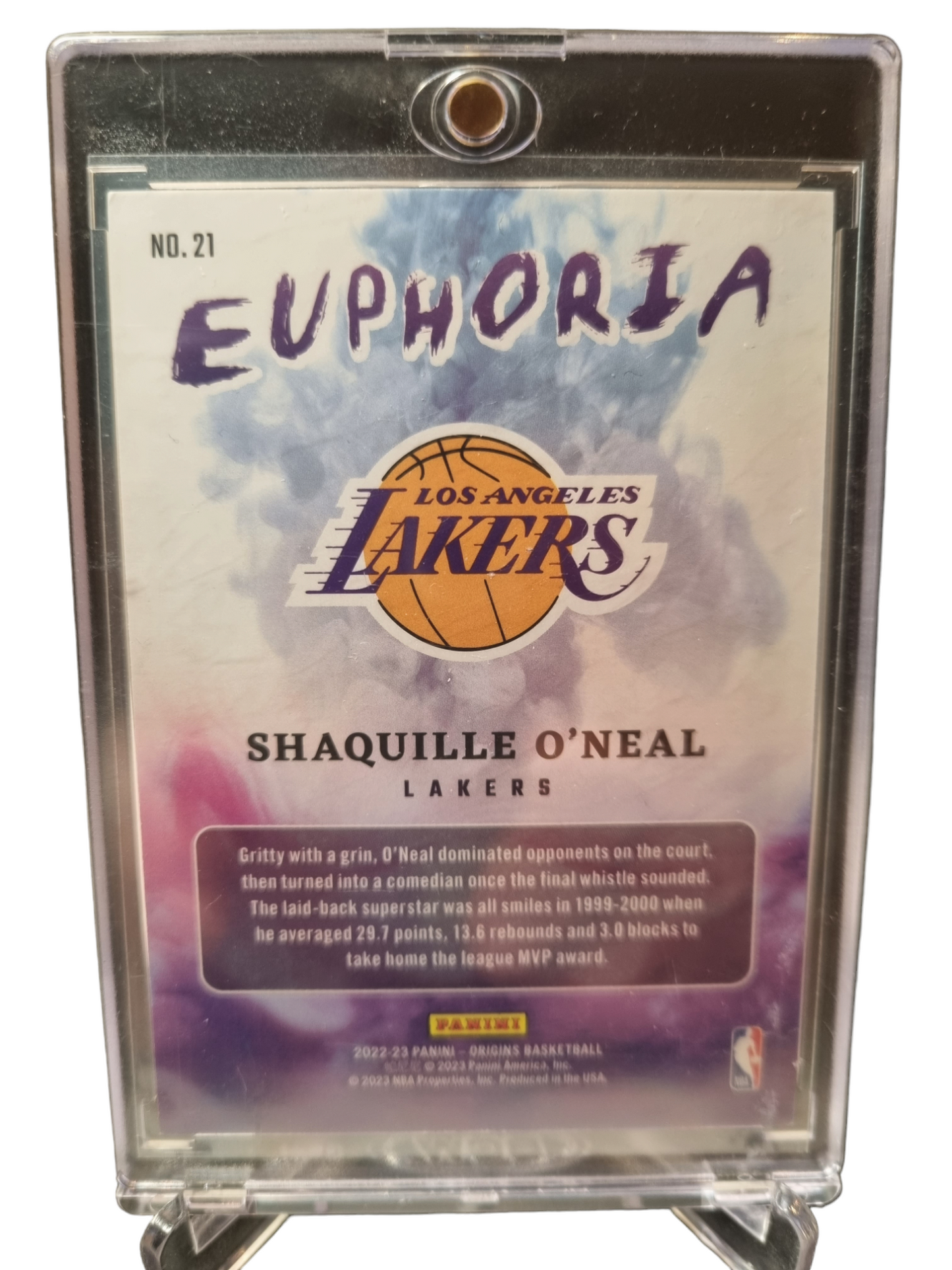 2022-23 Panini Origins #21 Shaquille O'Neal Euphoria 54/99