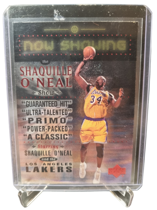 1999 Upper Deck #NS13 Shaquille O'Neal Now Showing