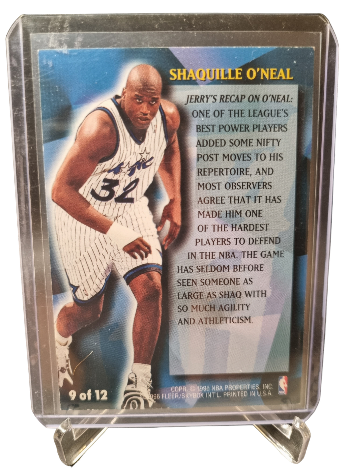 1996-97 #9 of 12 Shaquille O'Neal Stackhouse's All-Fleer