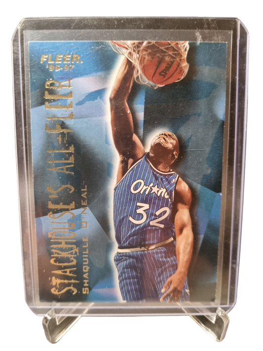 1996-97 #9 of 12 Shaquille O'Neal Stackhouse's All-Fleer