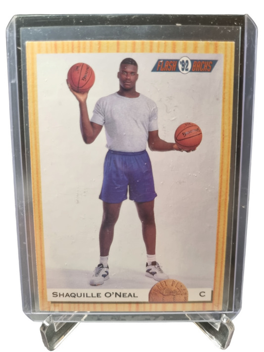 1993 Classic #104 Shaquille O'Neal Rookie Card Flash Backs 92