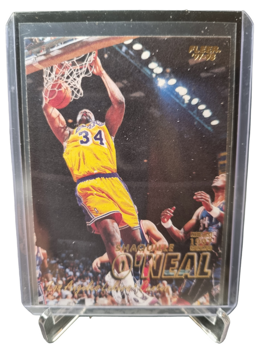1997-98 Fleer #100 Shaquille O'Neal All-Star 1997 Game