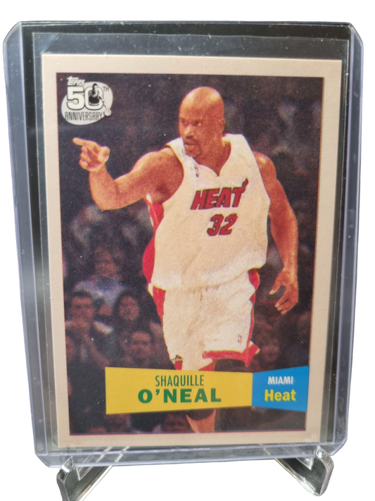 2007 Topps #386 Shaquille O'Neal 50th Anniversary