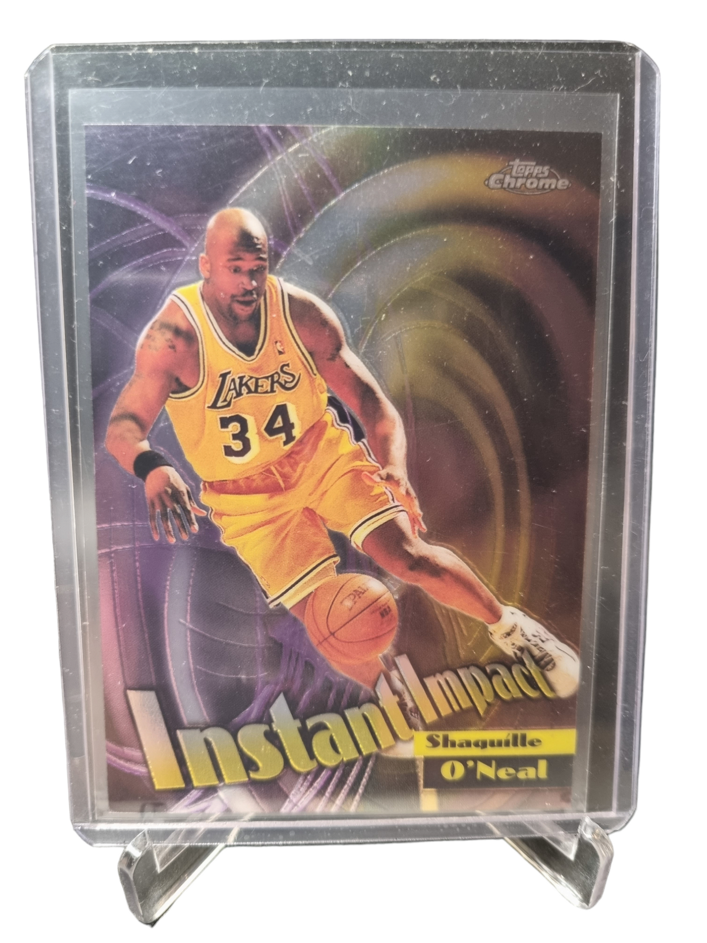 1999 Topps Chrome #15 Shaquille O'Neal Instant Impact