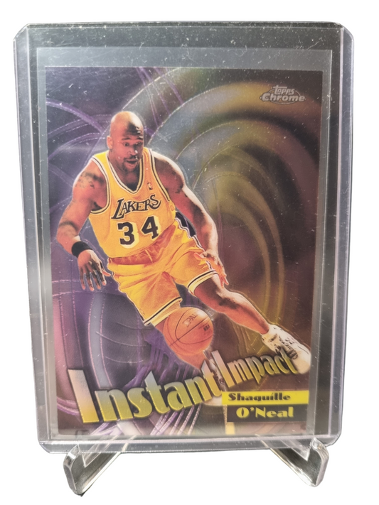 1999 Topps Chrome #15 Shaquille O'Neal Instant Impact