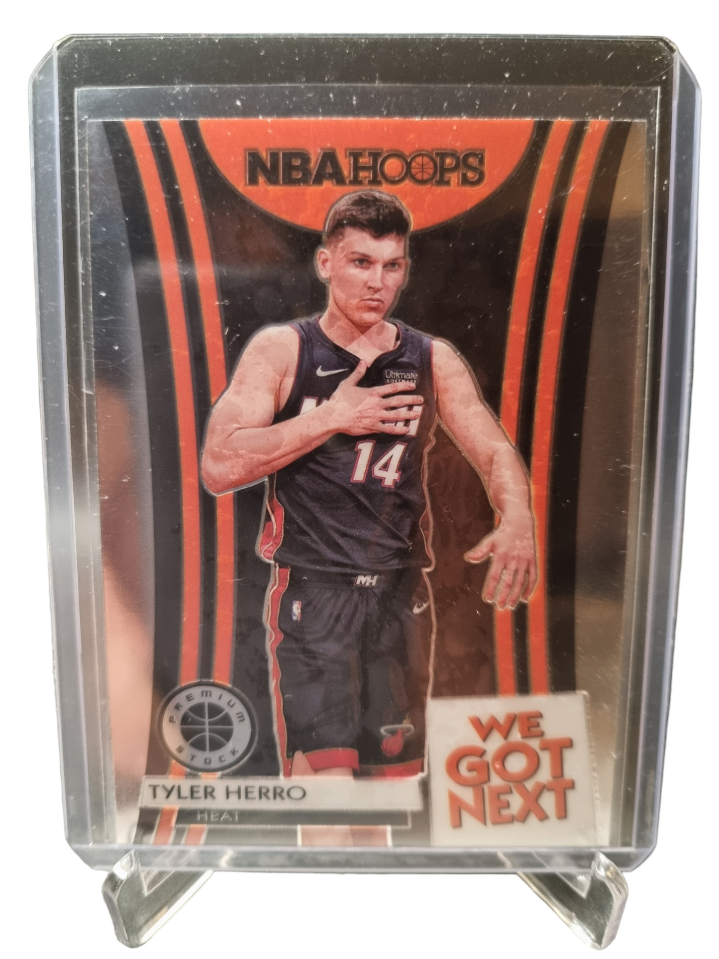 2019-20 Panini Hoops Premium Stock #8 Tyler Herro Rookie Card We Got Next