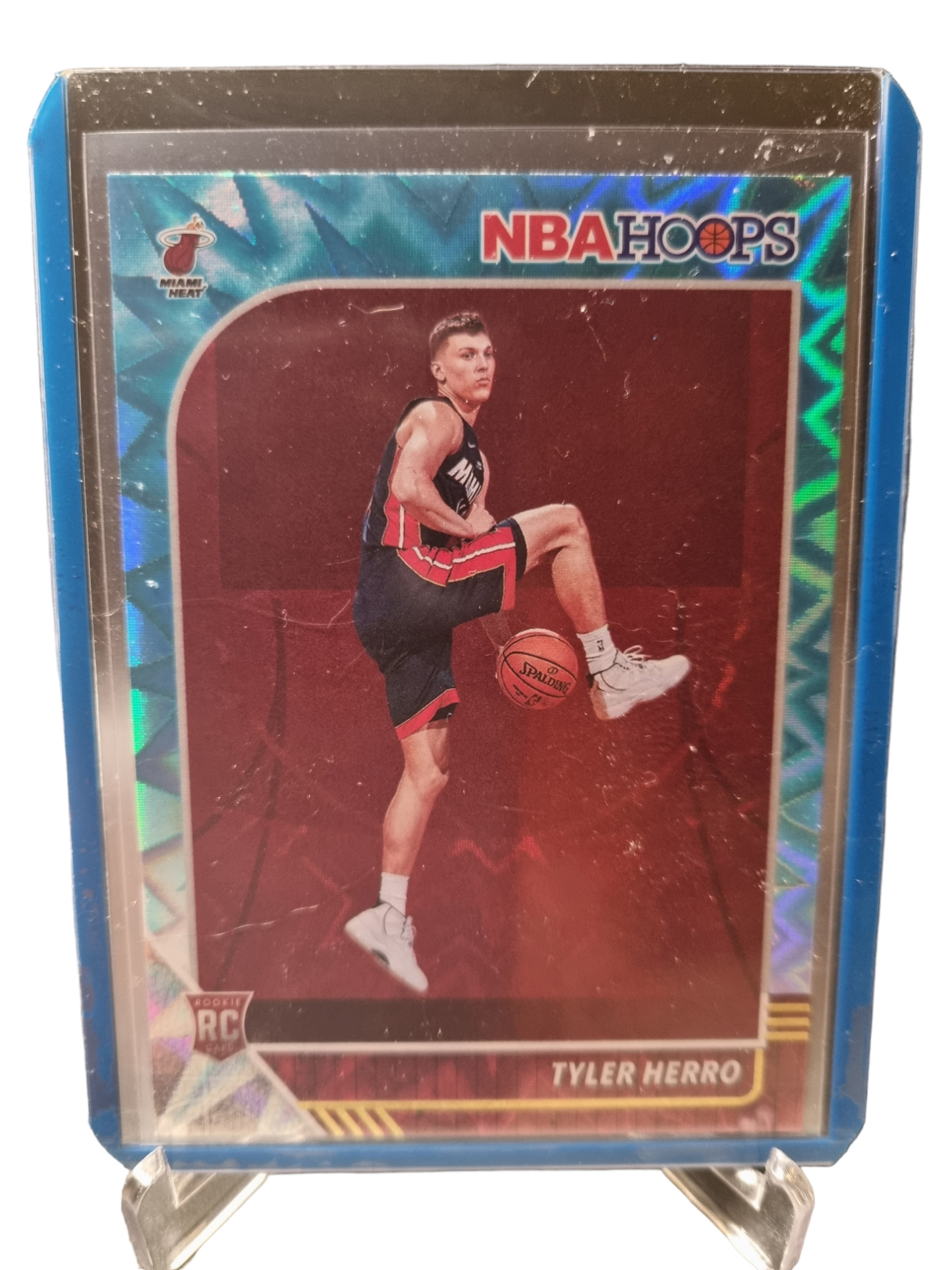 2019-20 Hoops #210 Tyler Herro Rookie Card Prizm