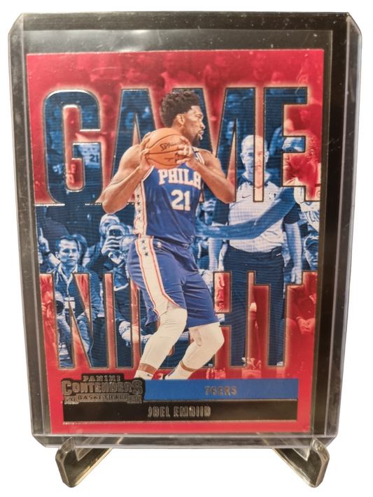 2020-21 Panini Contenders #6 Joel Embiid Game Night