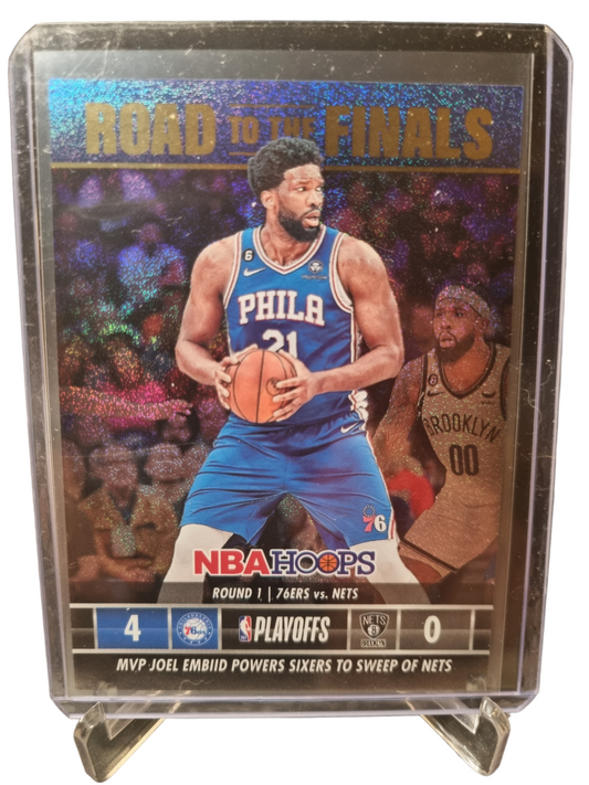 2023-24 Panini Hoops #3 Joel Embiid Road To The Finals
